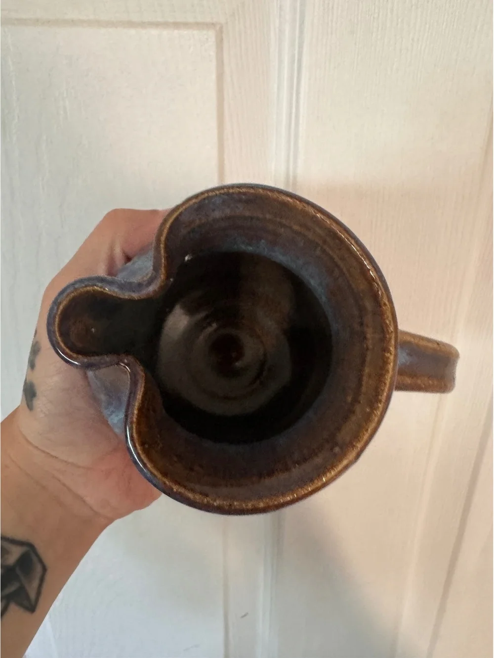 Handcrafted Ceramic Creamer and Sugar Jar Set with Lid